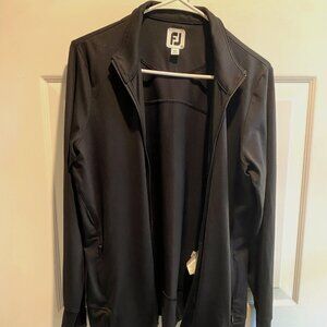 Mens FootJoy Black Full Zip